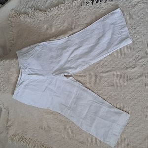 GRACE ELEMENTS Linen Wide Leg Pant